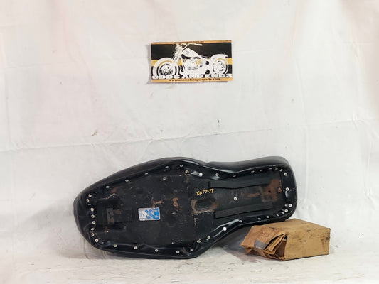 Corbin Gentry Vintage Invictor Split Seat Harley Seat - onemotorcycleparts.com