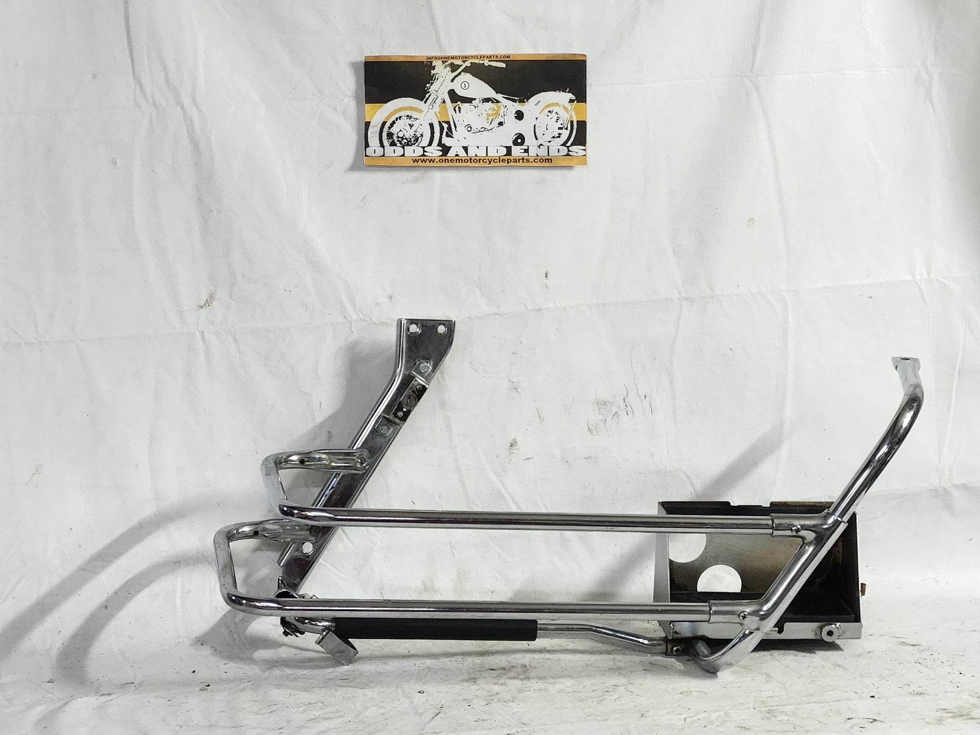 Harley Electra Glide Touring OE Saddlebag Guard Bars Battery Holder - onemotorcycleparts.com