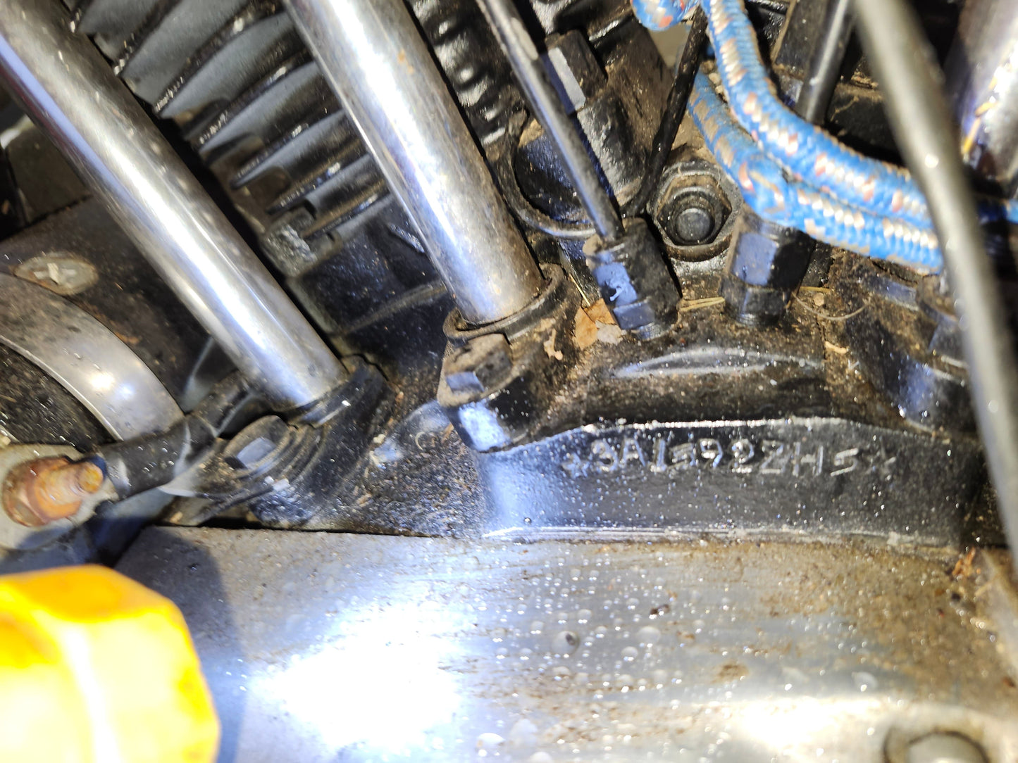 Ironhead Motor Right Side Shift 1975 - onemotorcycleparts.com