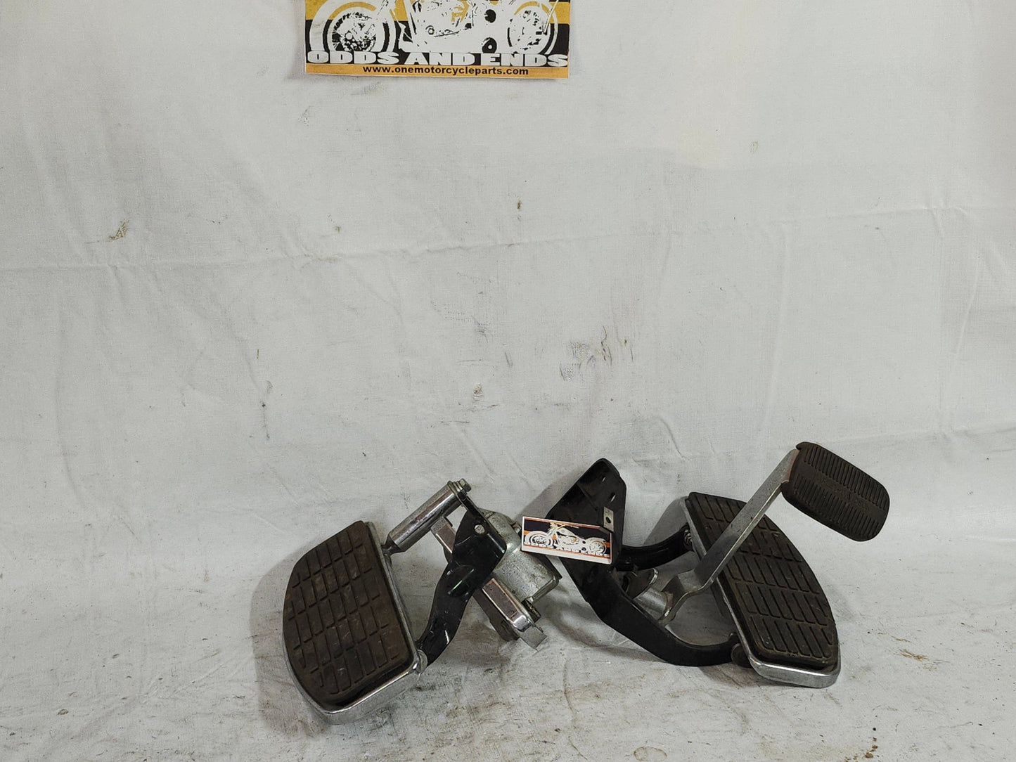 Harley Floorboards and Brackets and Brake Pedal back