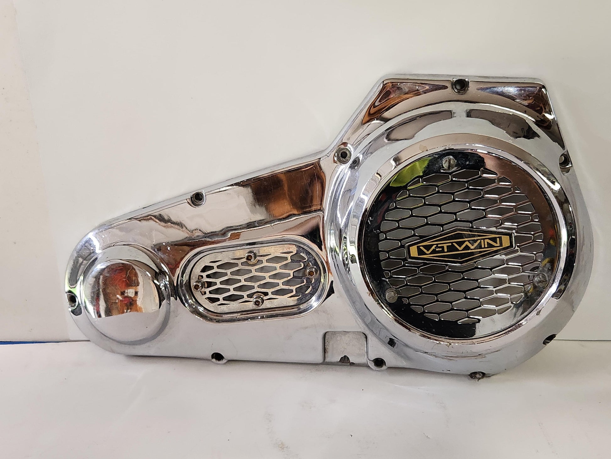 Primary Cover Shovelhead Harley Davidson - Premium Engine from ODDS_ENDS Cycles - Just $100.00! Shop now at onemotorcycleparts.com