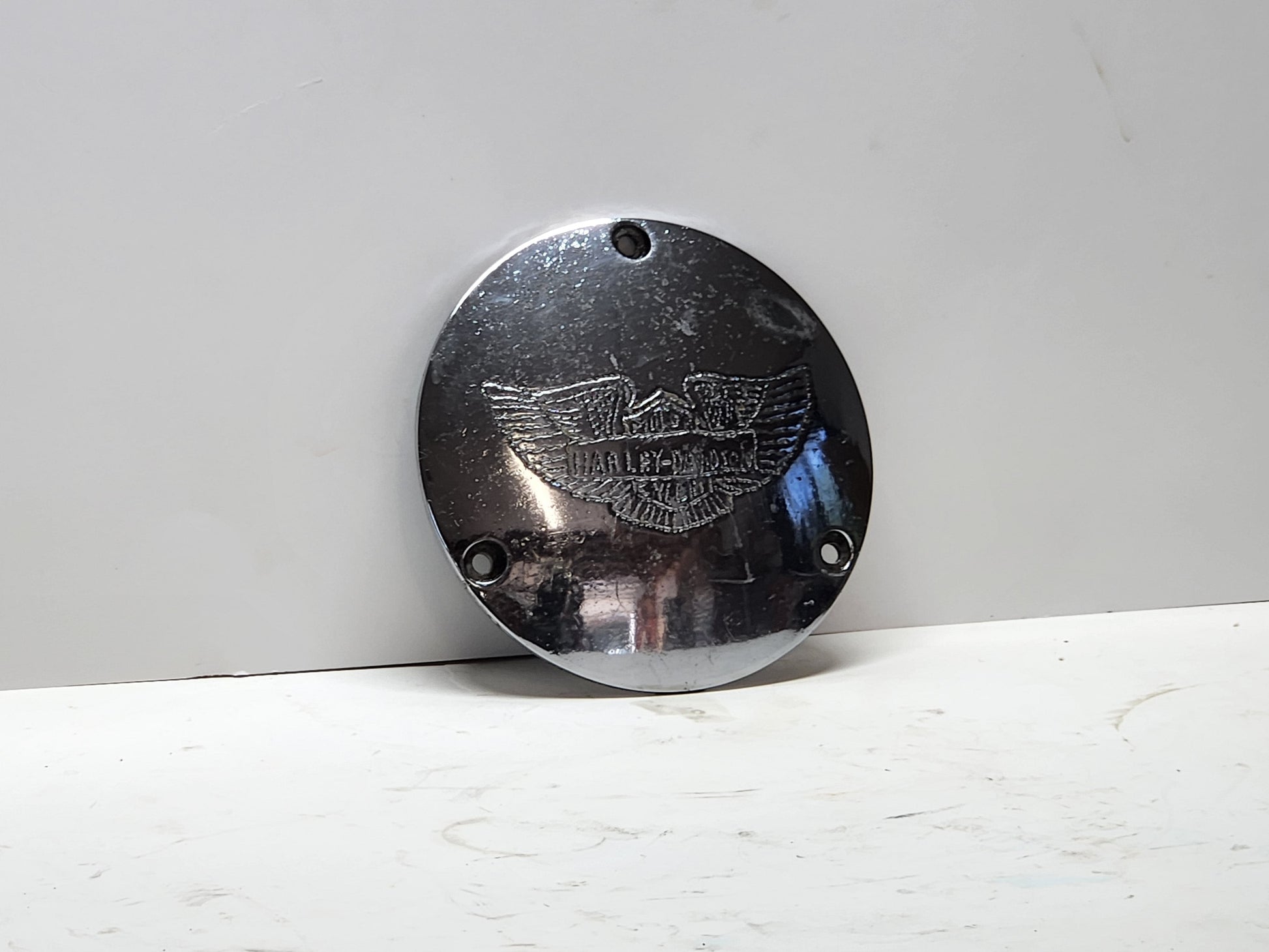 Primary Derby Cover  Shovelhead 1966-1984 - Premium Engine from ODDS_ENDS Cycles - Just $45.00! Shop now at onemotorcycleparts.com