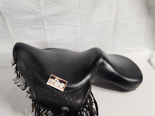 Softail Harley Fringe Seat 1984-1999 Harley Springer Softail Fringe Seat - Premium Seat from onemotorcycleparts.com - Just $750.00! Shop now at onemotorcycleparts.com