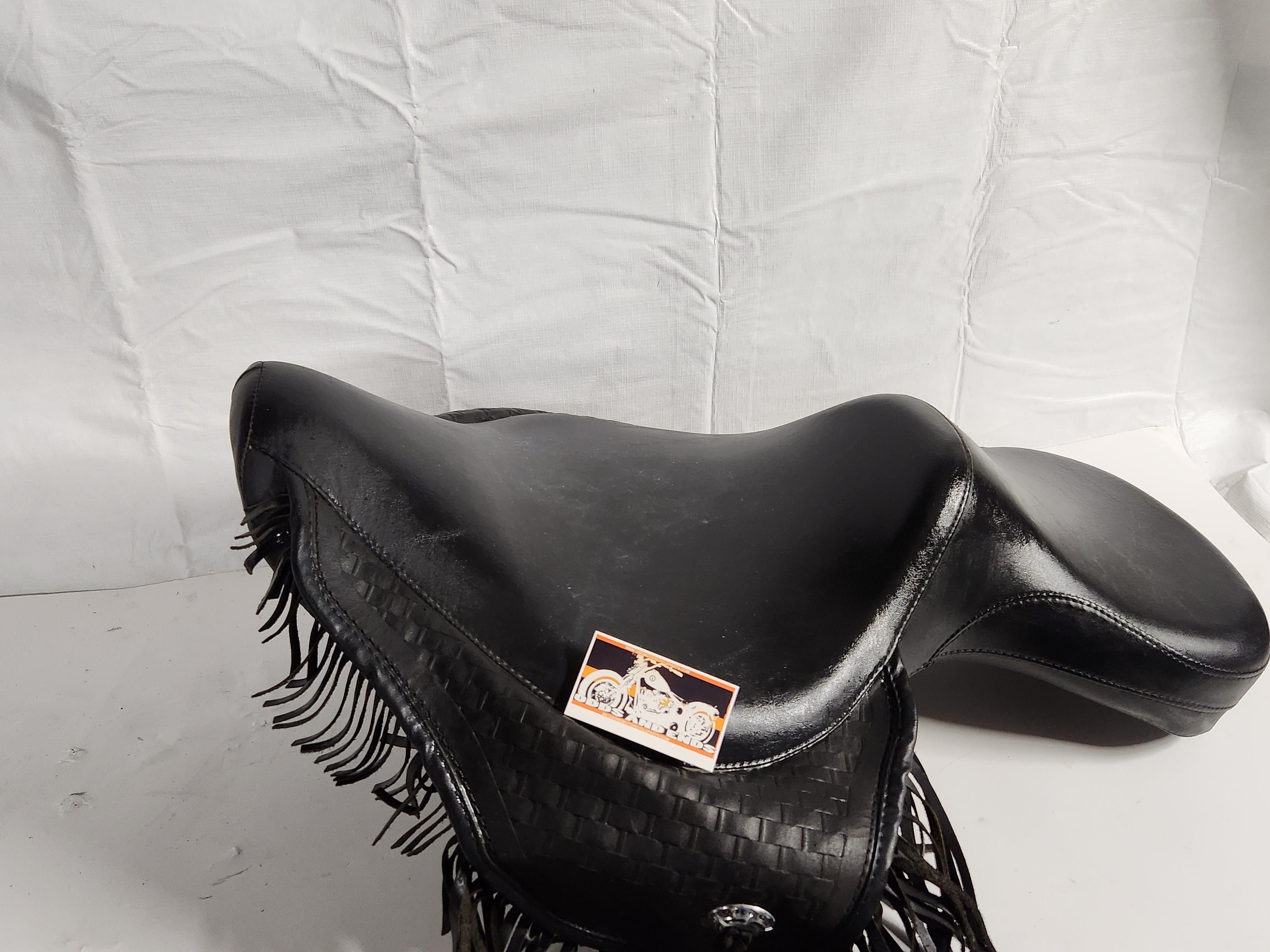Softail Harley Fringe Seat 1984-1999 Harley Springer Softail Fringe Seat - Premium Seat from onemotorcycleparts.com - Just $750.00! Shop now at onemotorcycleparts.com