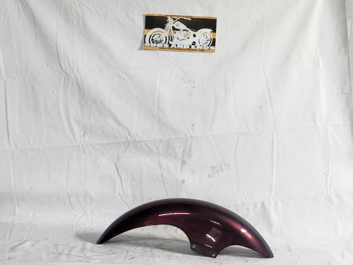 Harley Front Fender Cherry Paint Side