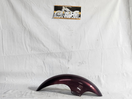 Harley Front Fender Cherry Paint Side