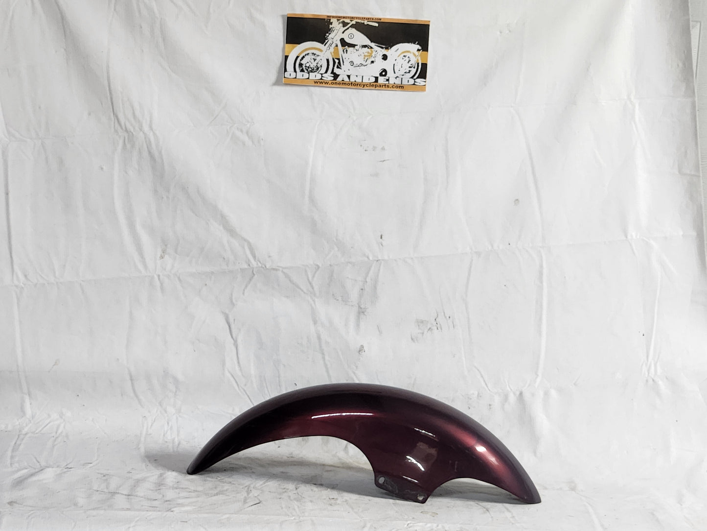 Harley Front Fender Cherry Paint Middle