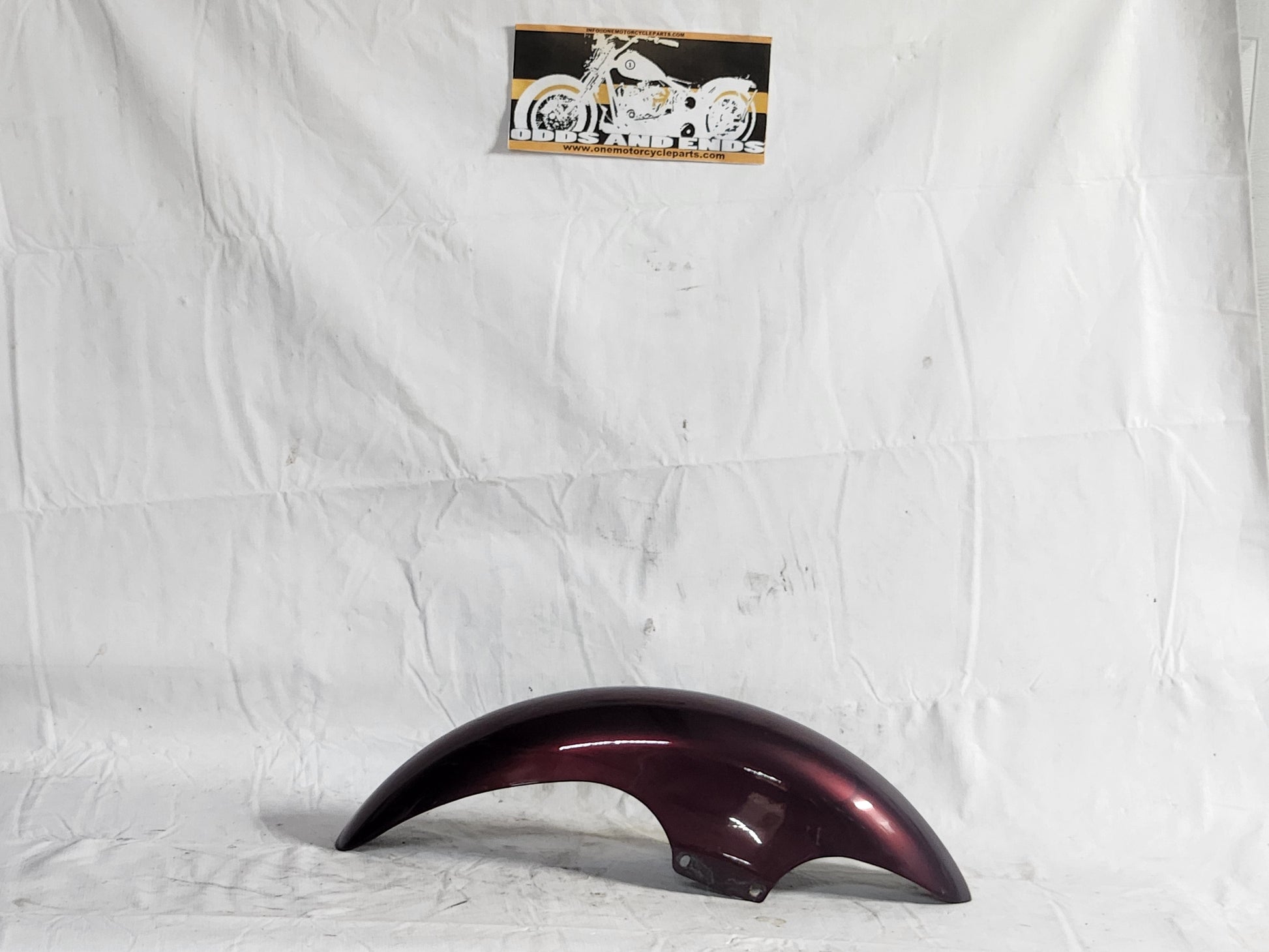 Harley Front Fender Cherry Paint Middle