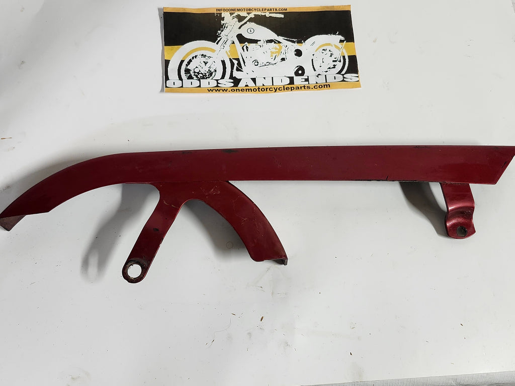 1986-2003 Sportster Chain Guard Red - onemotorcycleparts.com