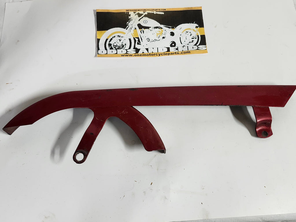 1986-2003 Sportster Chain Guard Red - onemotorcycleparts.com
