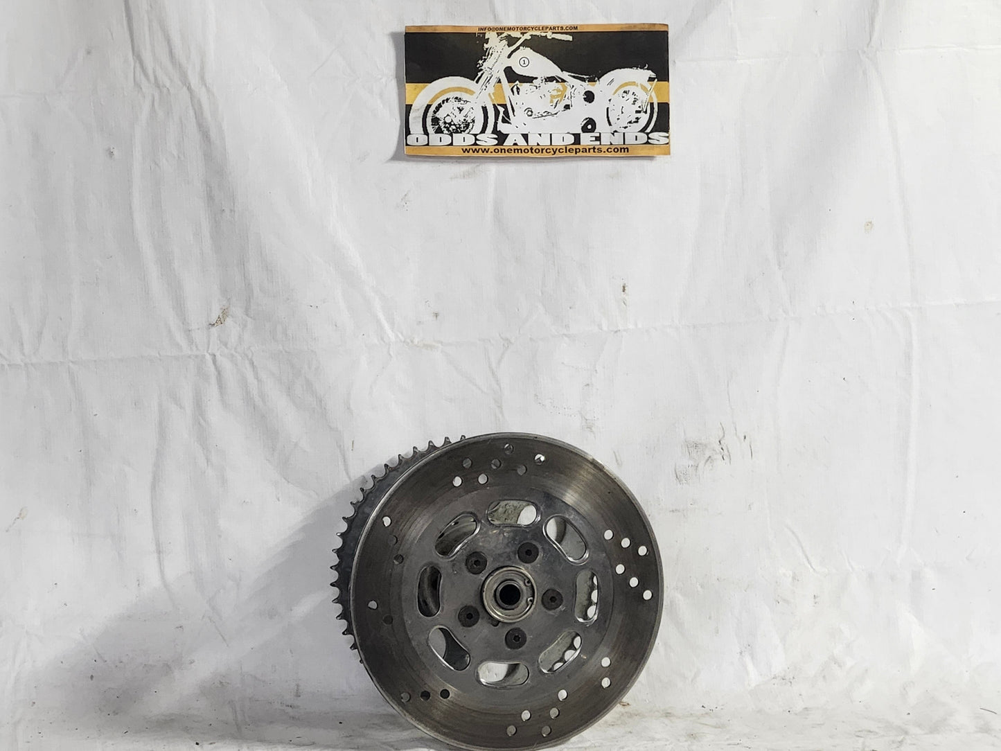 Dyna 16" Rear Wheel and Tire w/ 49T Sprocket and Disc 44136-92 Disc Center