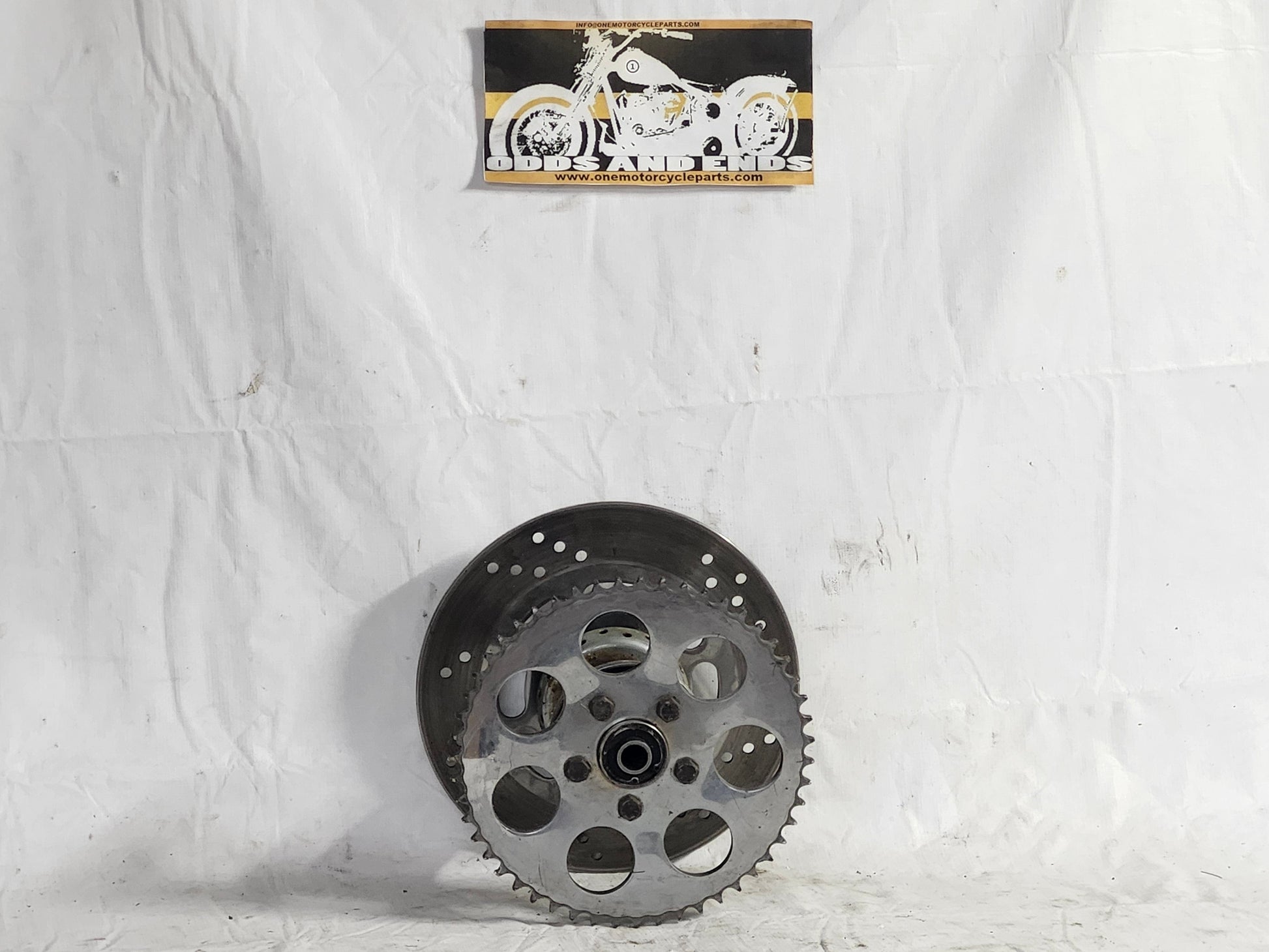 Dyna 16" Rear Wheel and Tire w/ 49T Sprocket and Disc 44136-92 Center Sprocket