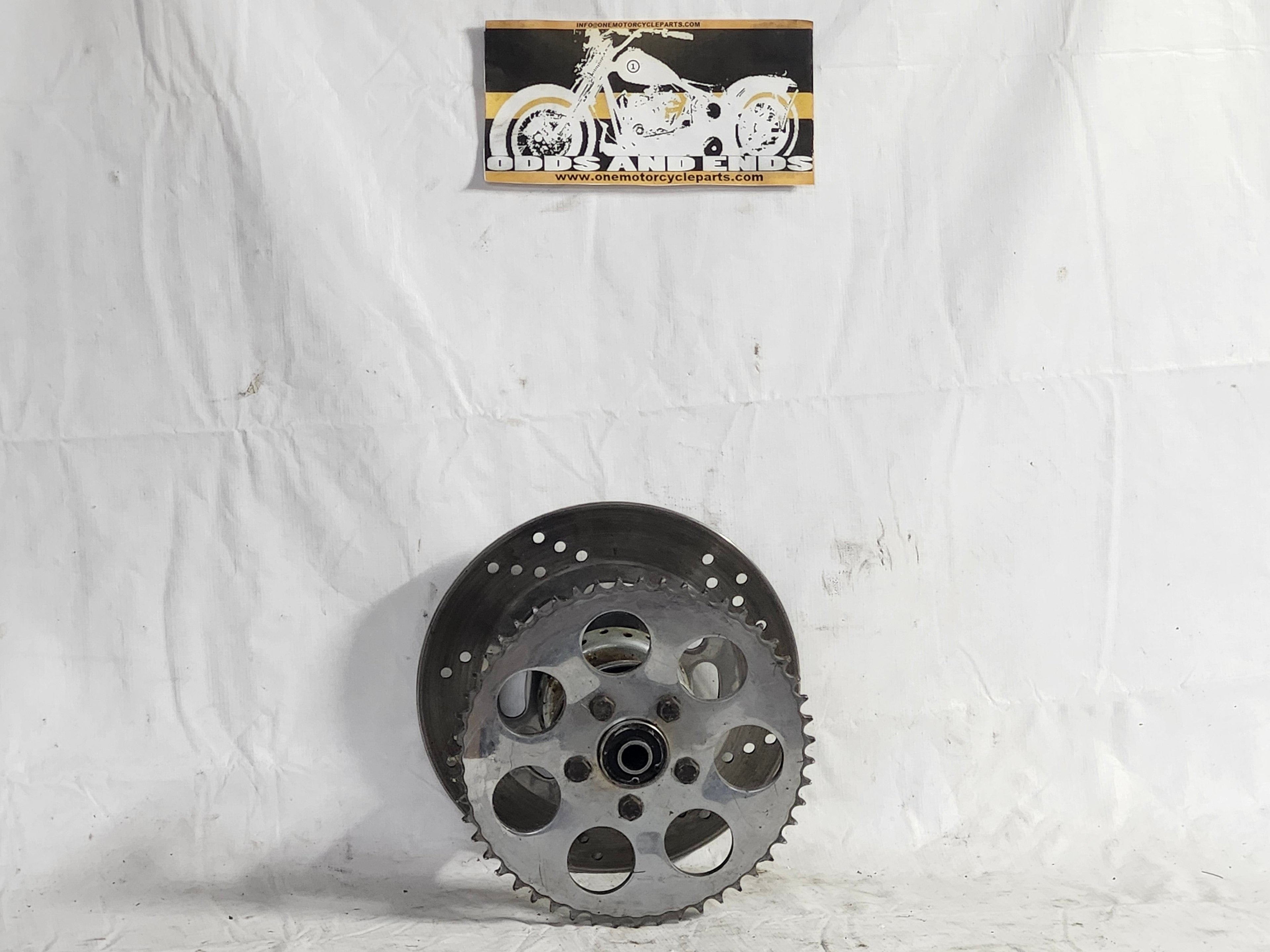 Dyna 16" Rear Wheel and Tire w/ 49T Sprocket and Disc 44136-92 Center Sprocket