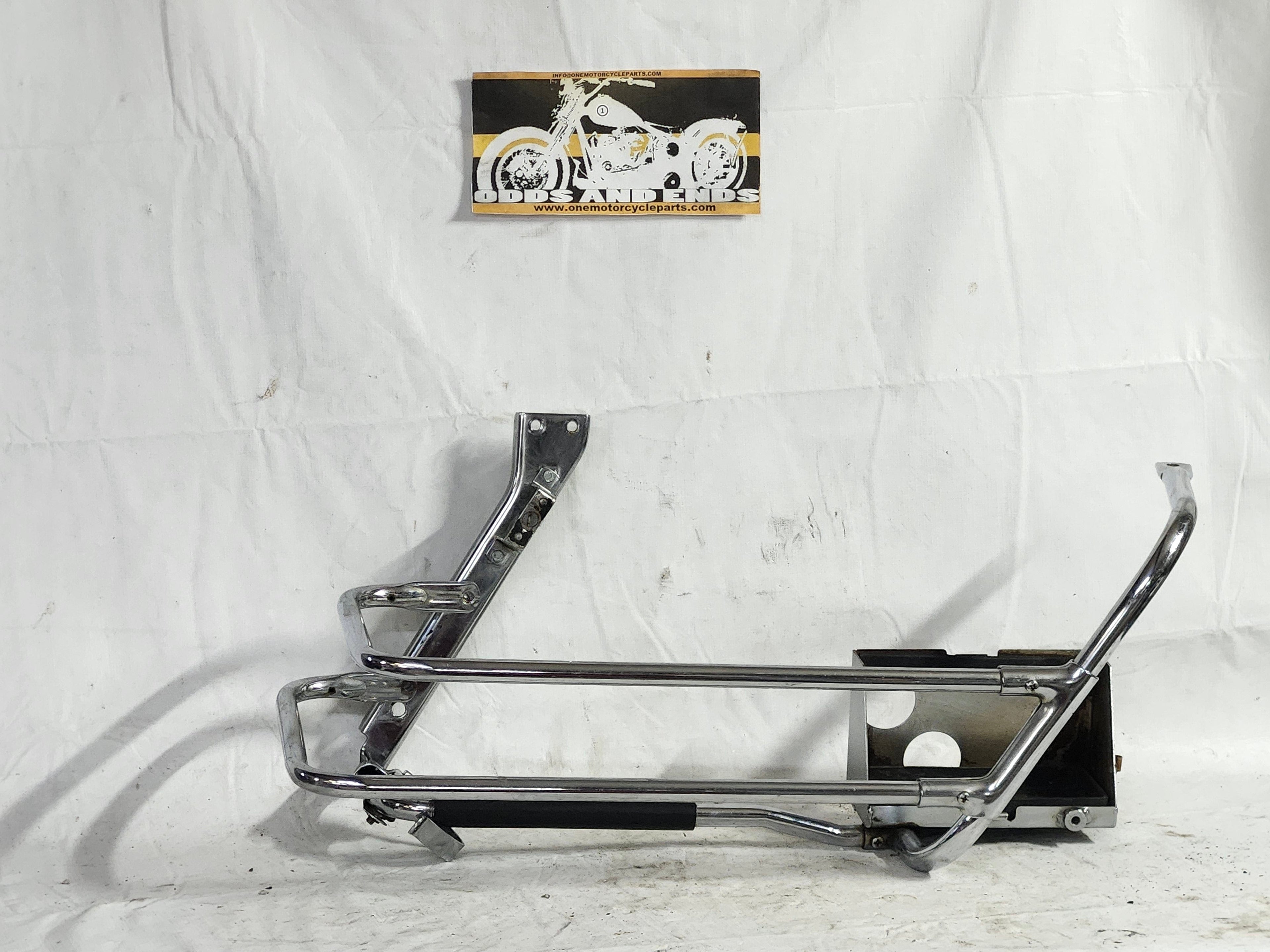 Harley Electra Glide Touring OE Saddlebag Guard Bars Battery Holder - onemotorcycleparts.com