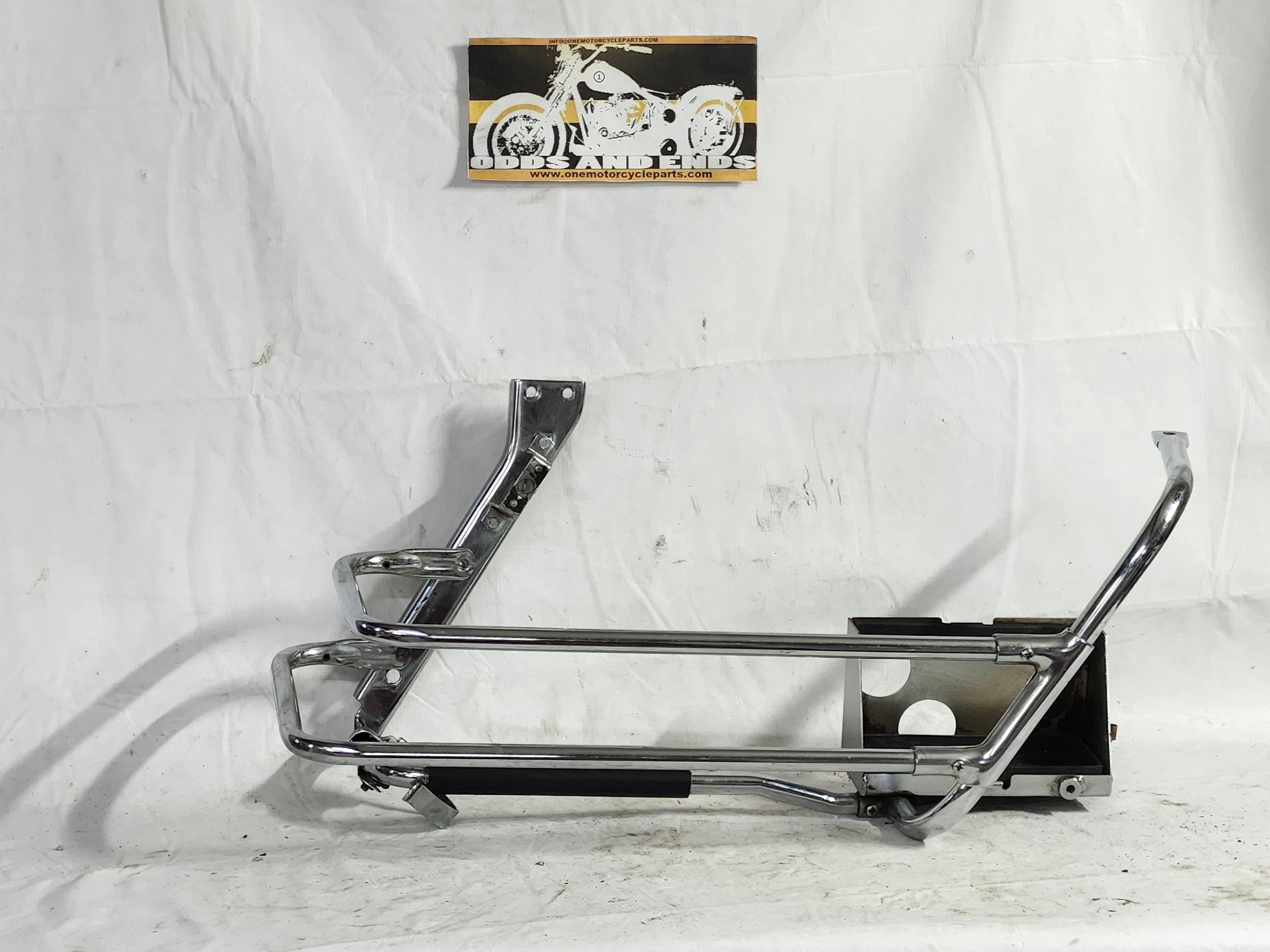 Harley Electra Glide Touring OE Saddlebag Guard Bars Battery Holder - onemotorcycleparts.com