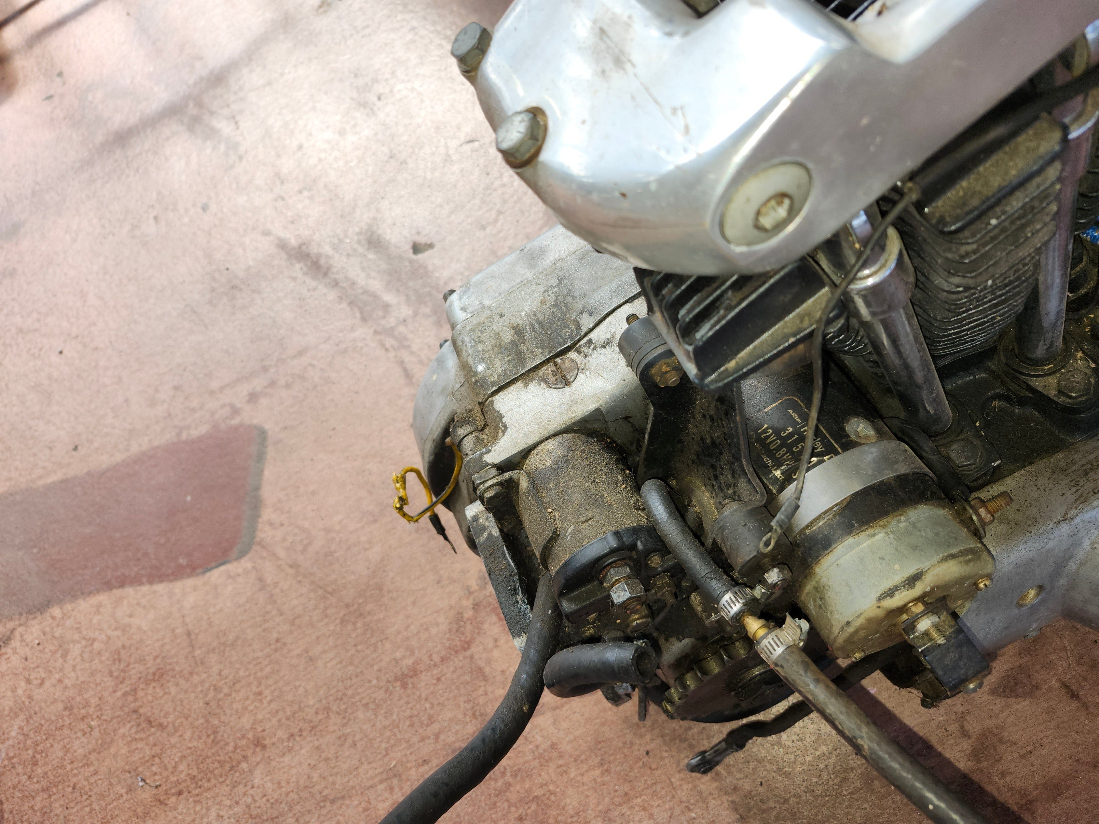 Ironhead Motor Right Side Shift 1975 - onemotorcycleparts.com