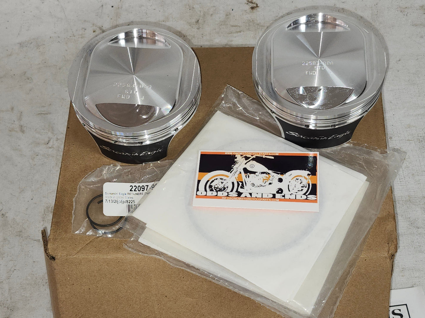 Screaming Eagle Pistons and Rings
