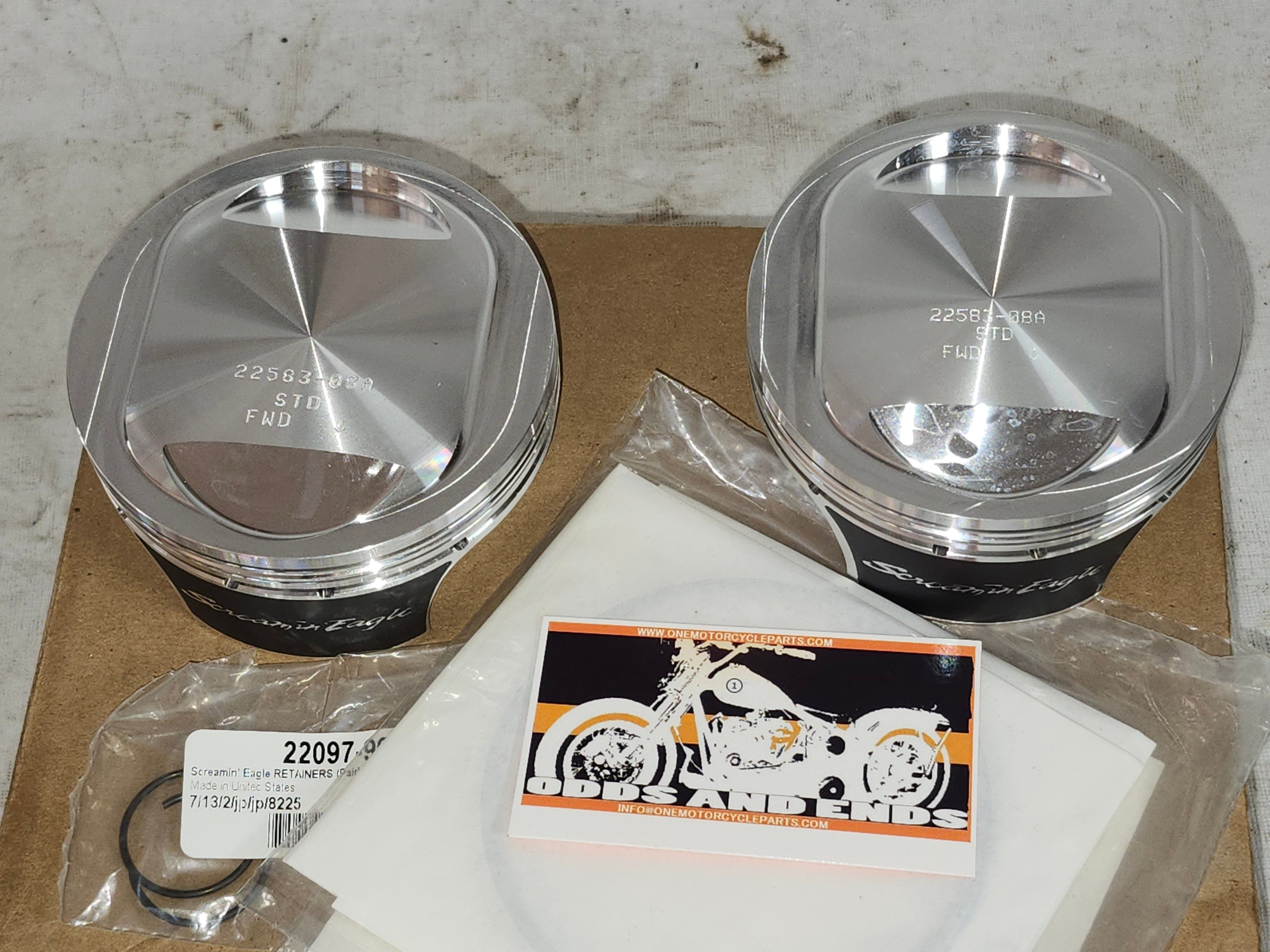 Screaming Eagle Pistons and Rings Front