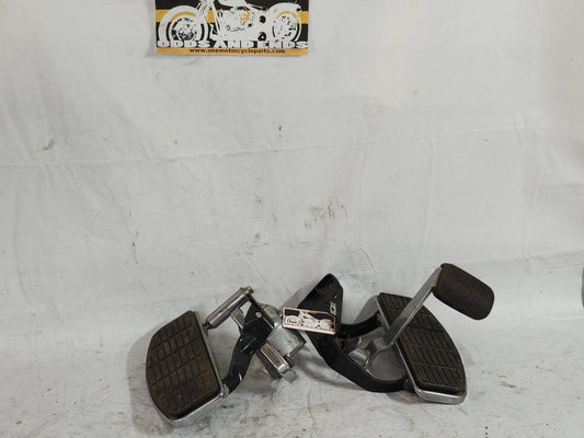 Harley Floorboards and Brackets and Brake Pedal front
