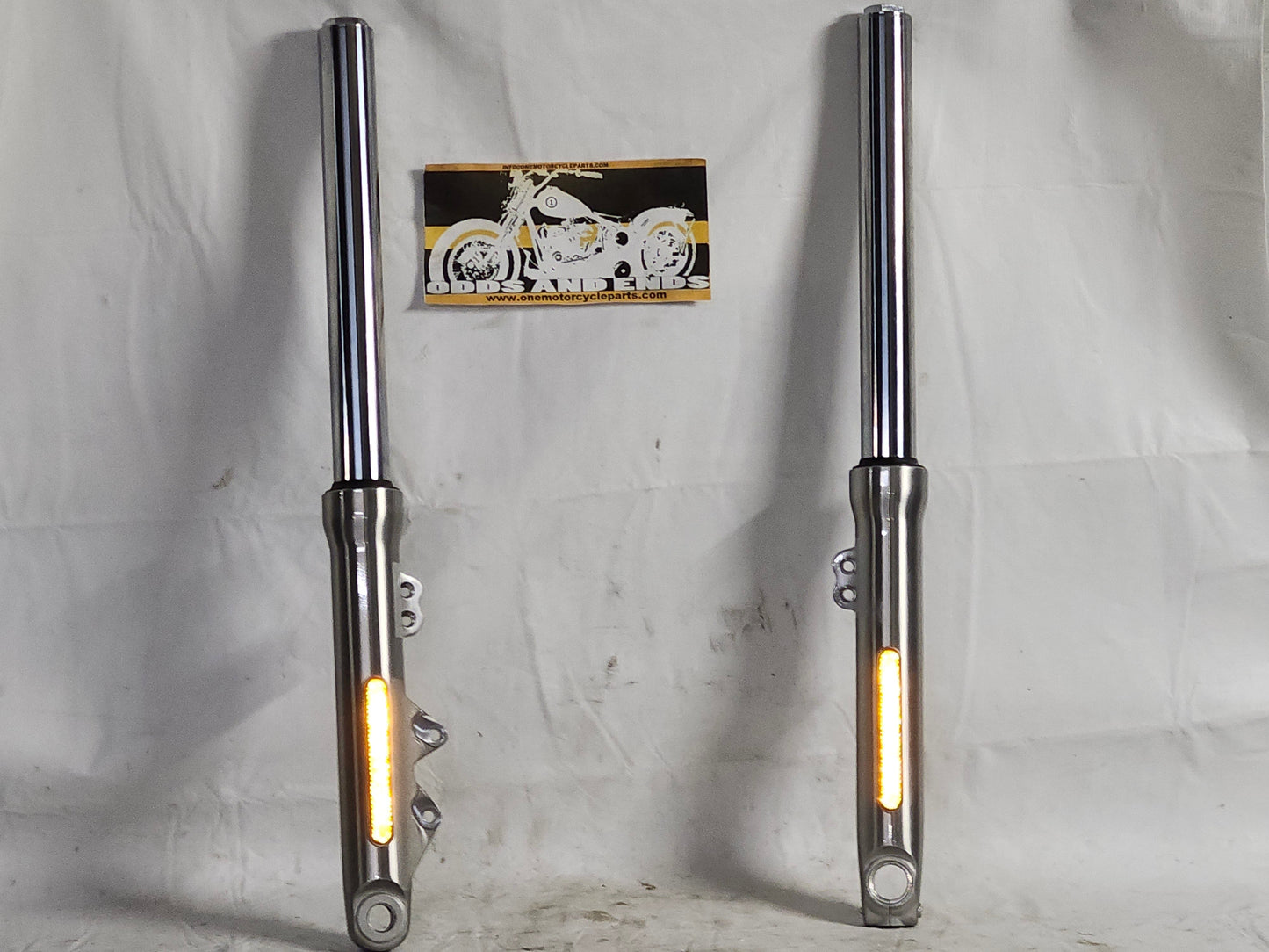 Harley Softail FXST 2018-2024 Pair Front Fork Leg Set Bright
