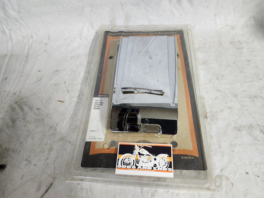 Harley Chrome Dash Extension - onemotorcycleparts.com