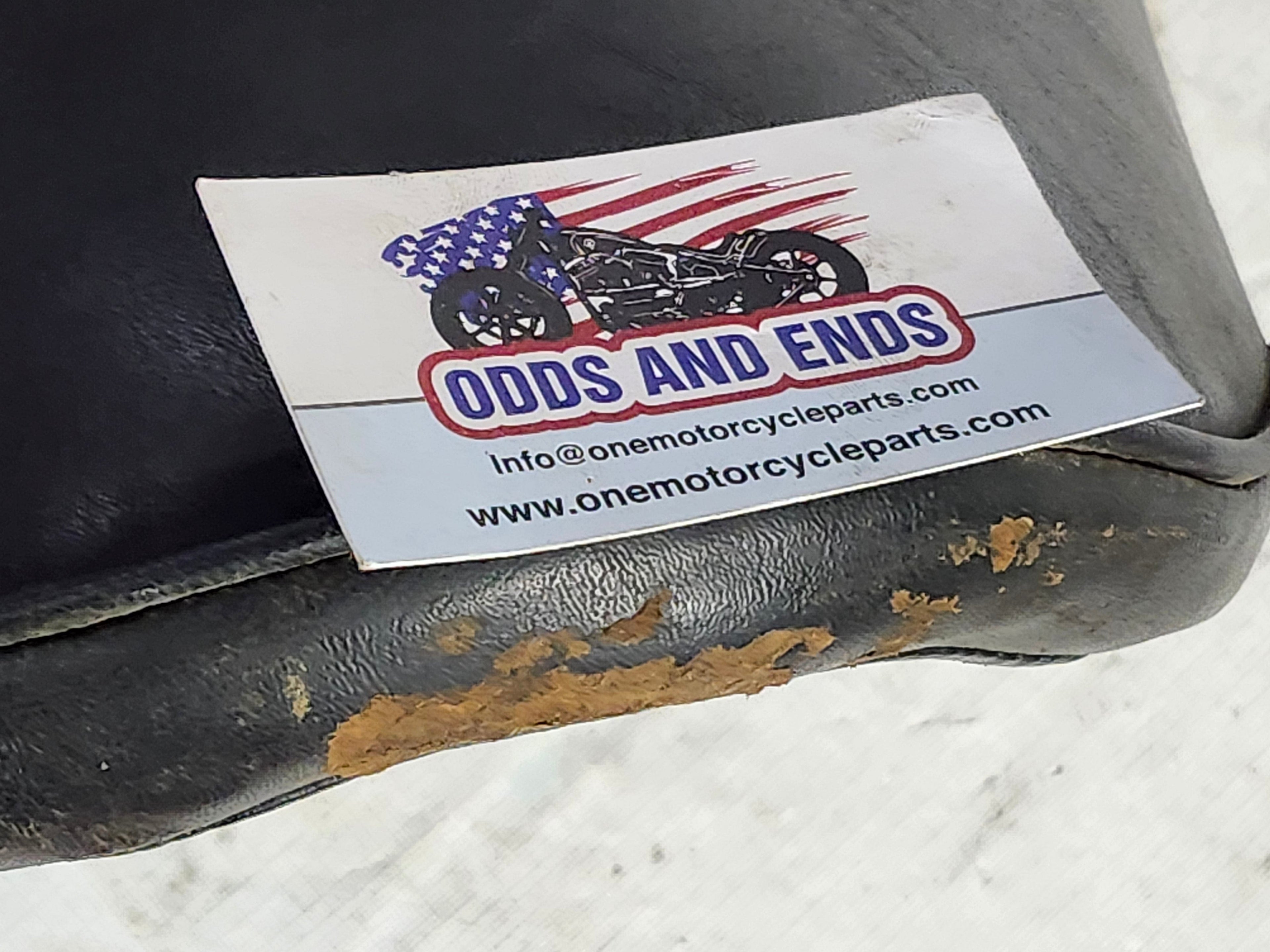 Harley Black Solid Seat - onemotorcycleparts.com