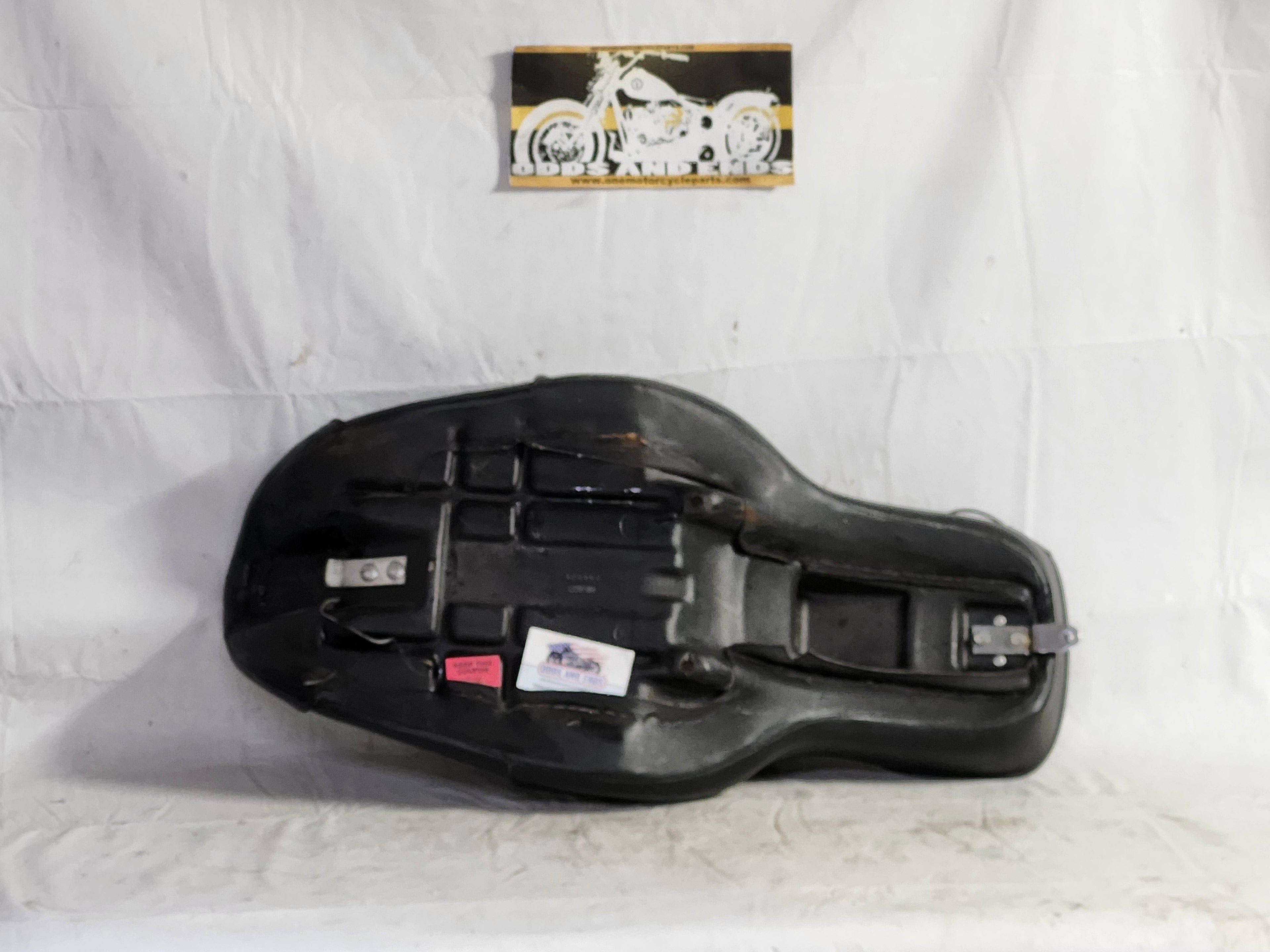 Harley Black Solid Seat - onemotorcycleparts.com