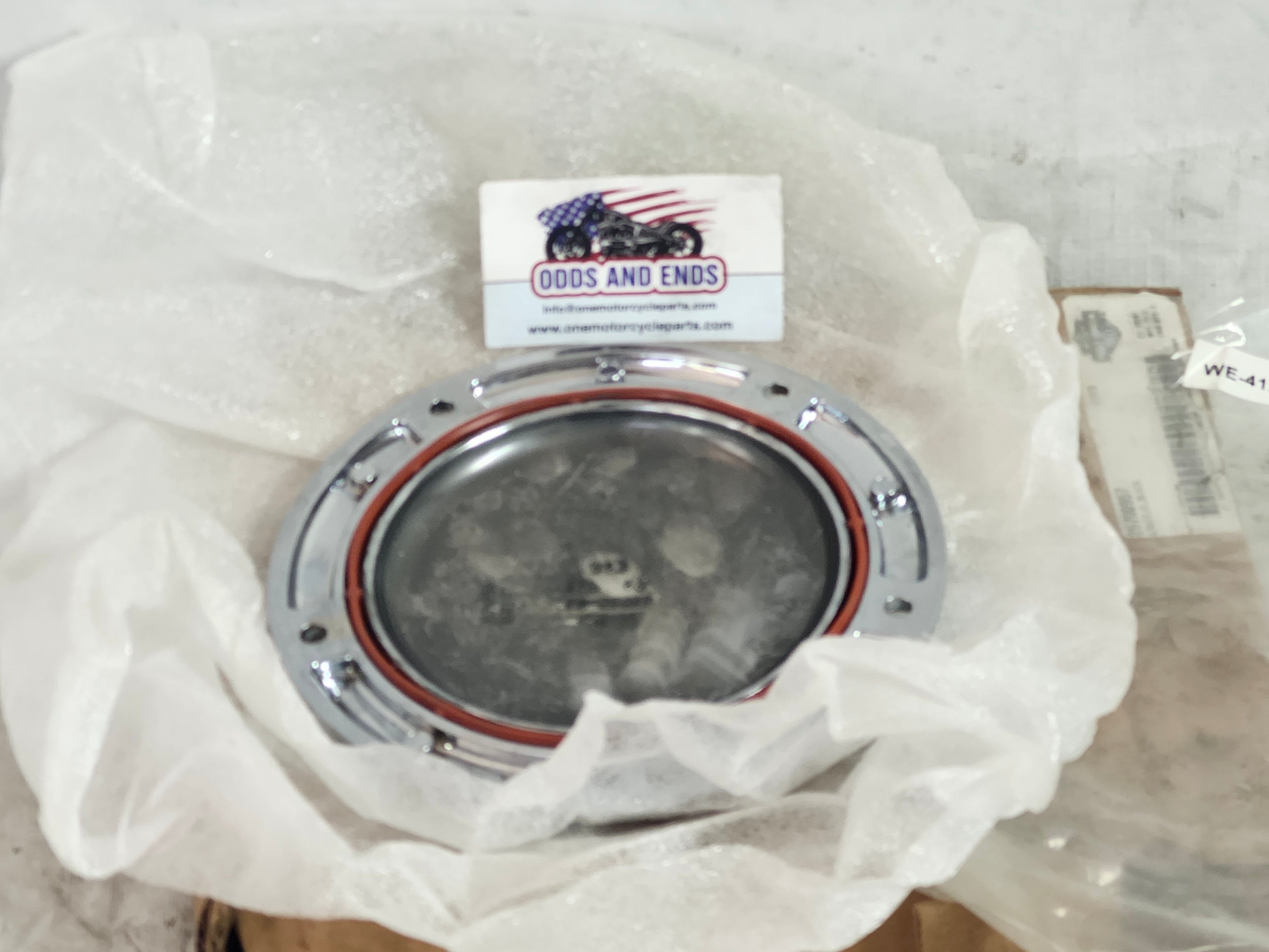 Harley Chrome Derby Cover for FX Models