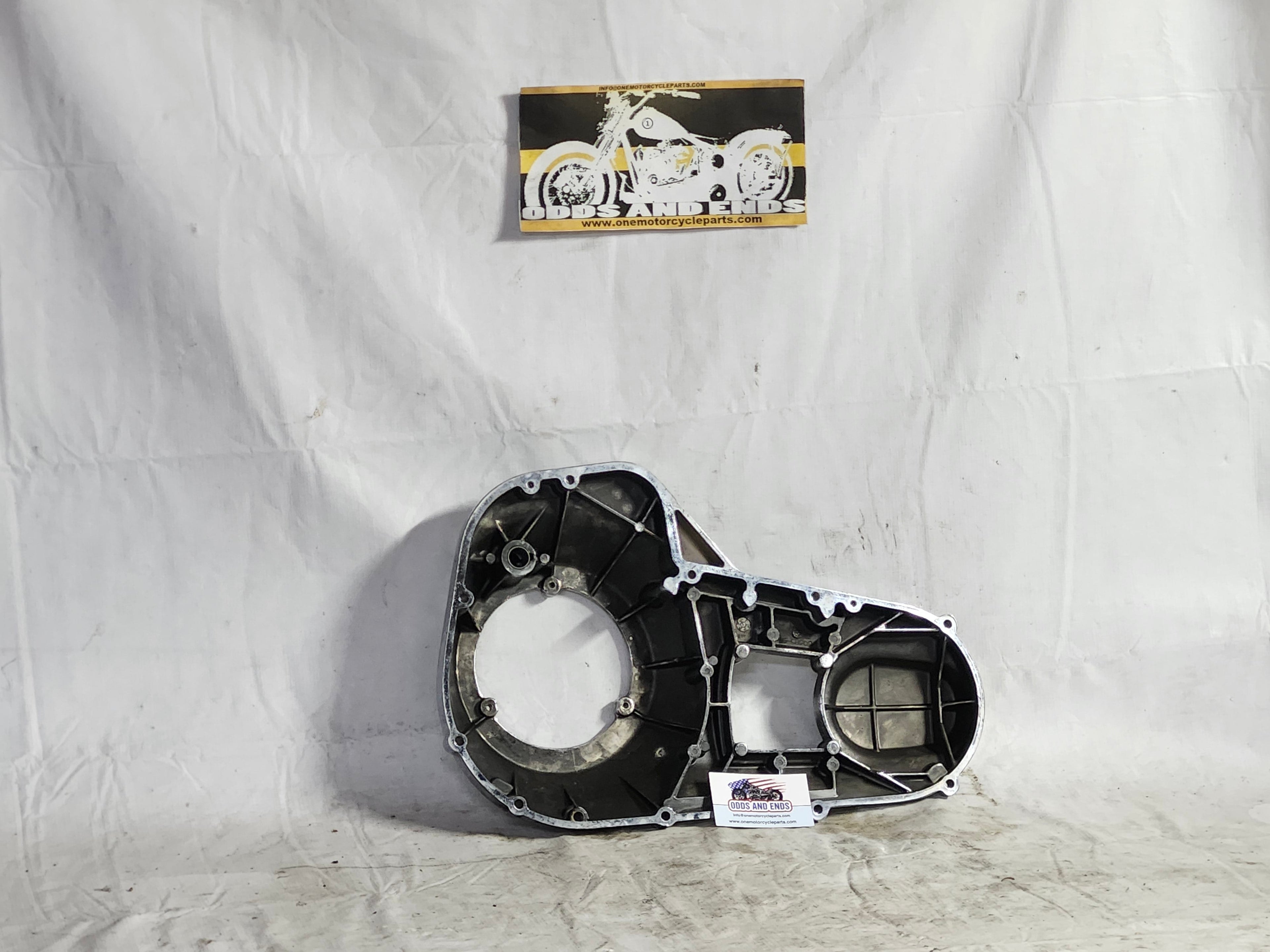 Harley Show Chrome Primary Outer Cover 3 Bolt Dyna, Softail, Touring 1994-2003