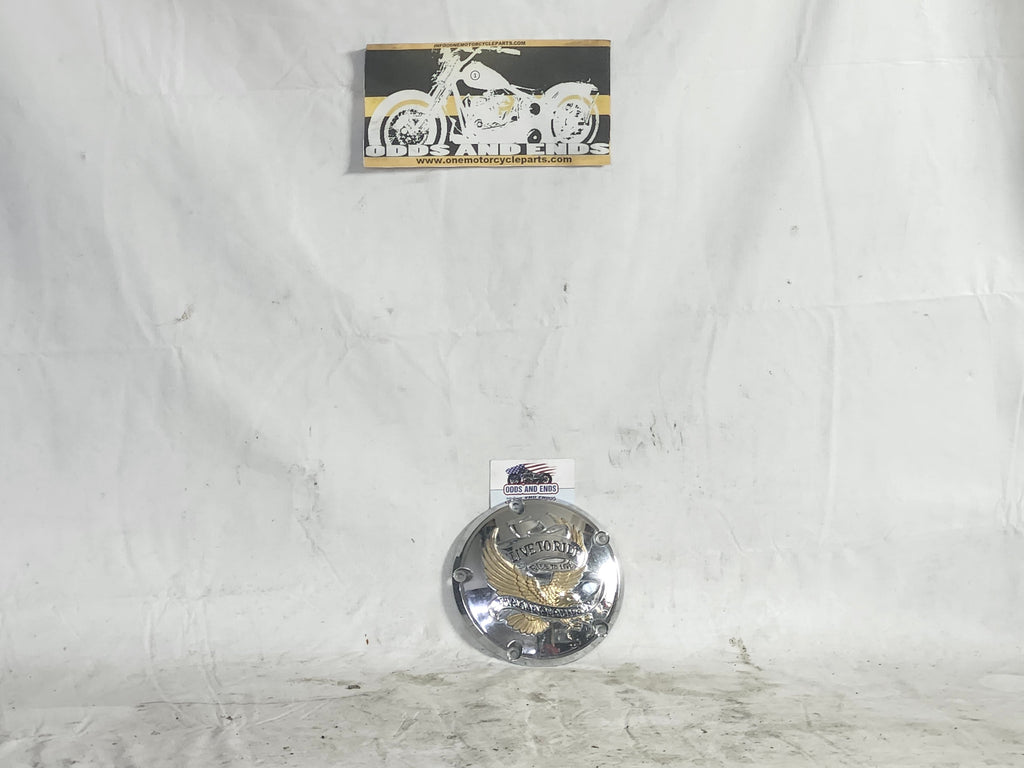 Harley Live to Ride 5 Hole Derby Cover