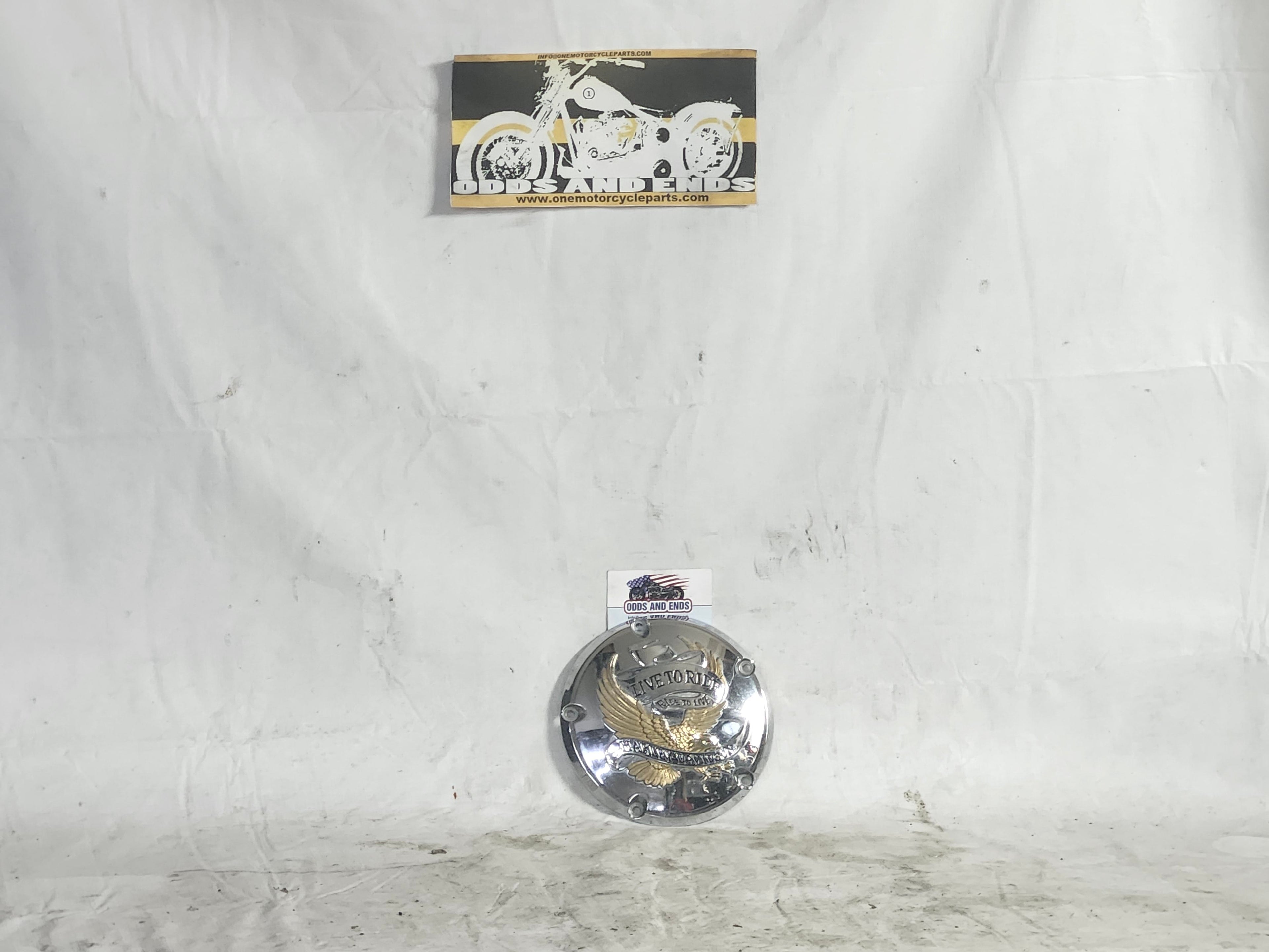 Harley Live to Ride 5 Hole Derby Cover