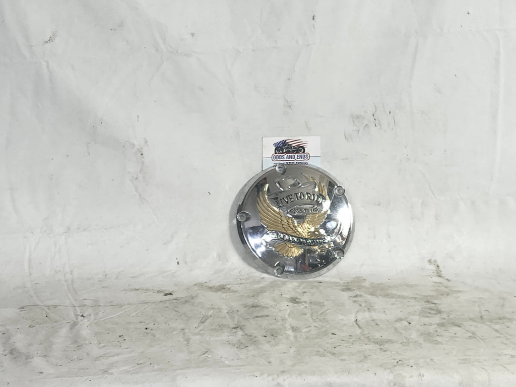 Harley Live to Ride 5 Hole Derby Cover
