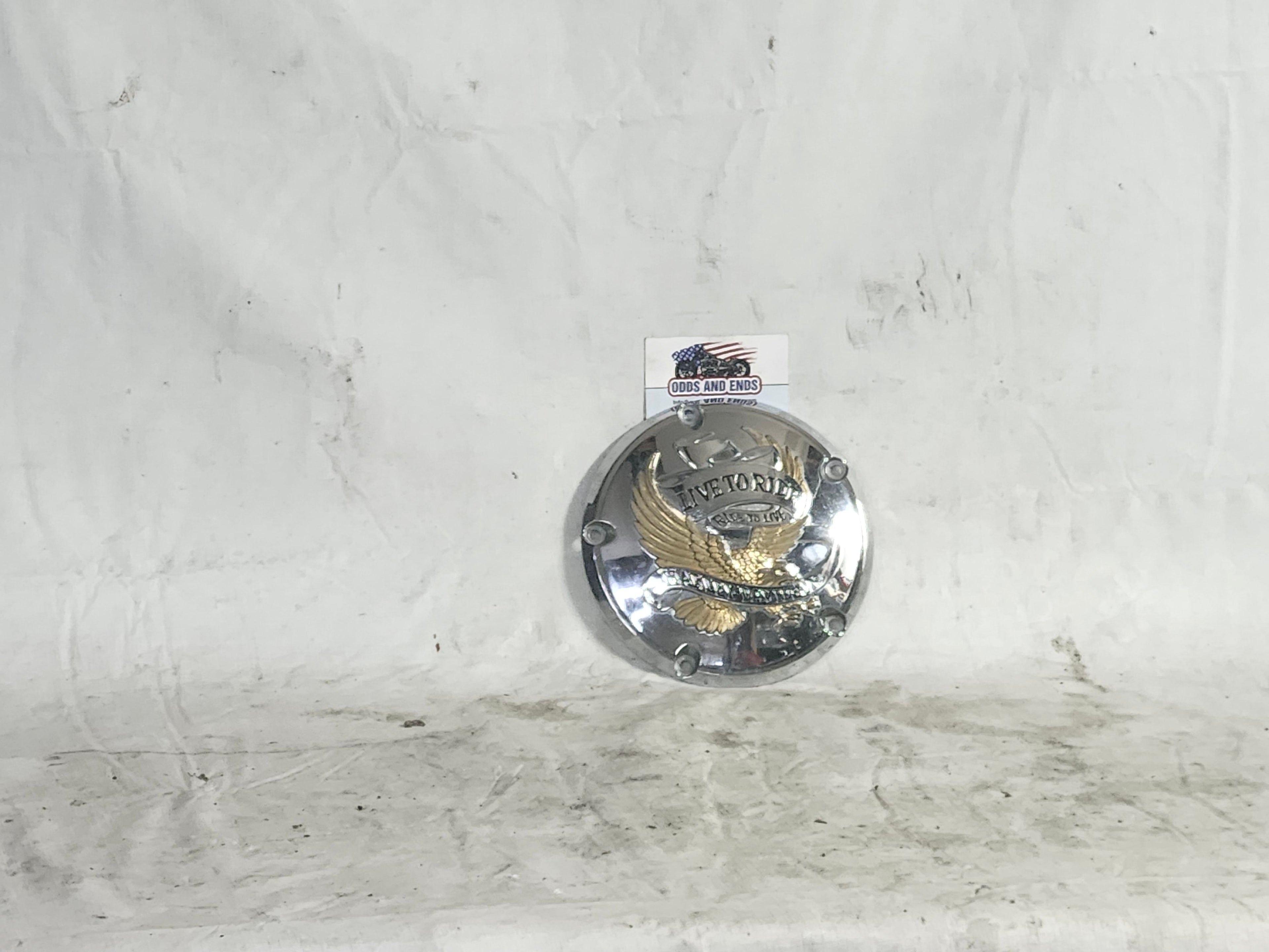 Harley Live to Ride 5 Hole Derby Cover