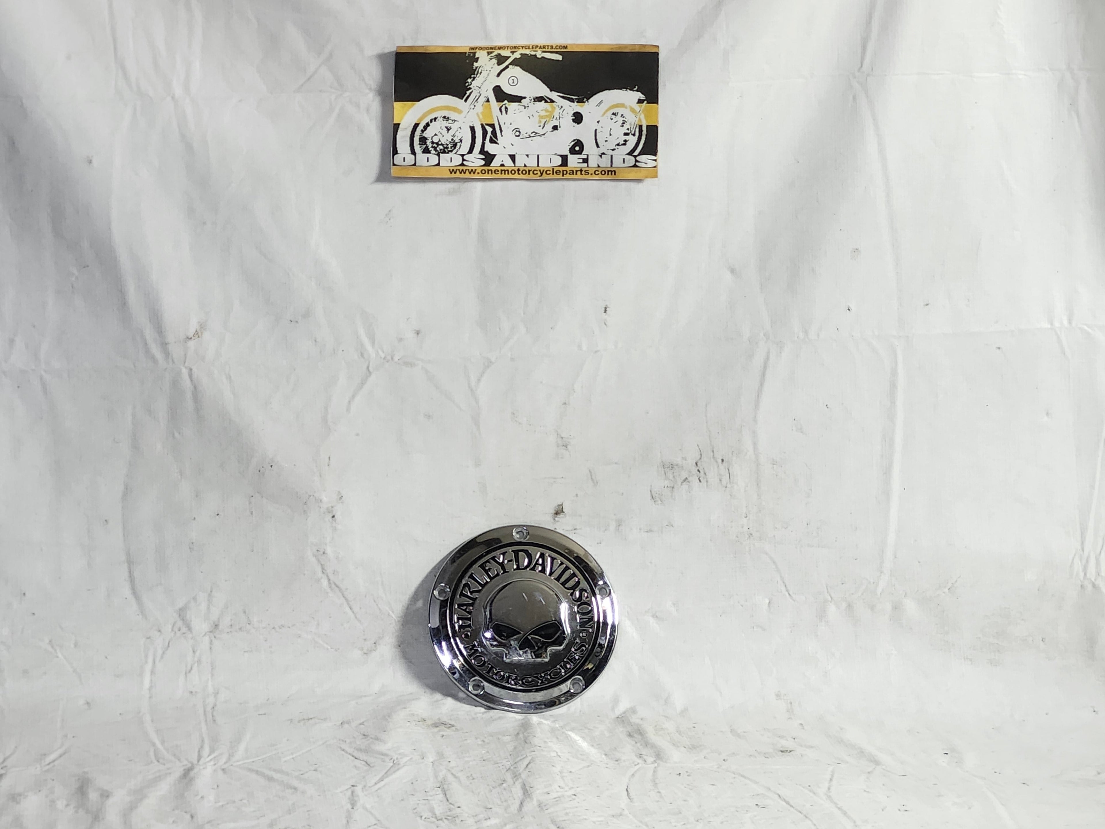 Harley Punisher 5-Bolt Hole Derby Cover Twin Cam 99-15