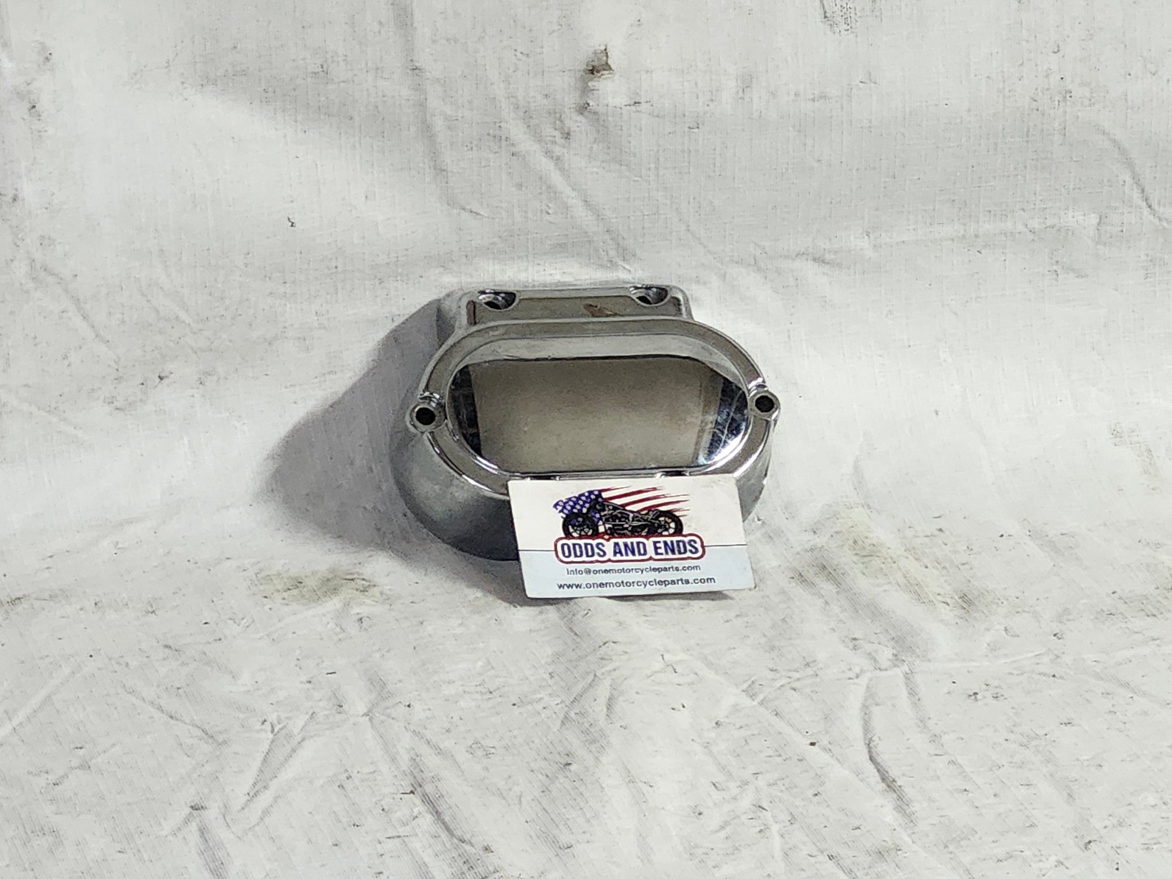 Harley 1999-2006 Twin Cam 5-speed OEM Chrome Transmission Side Cover