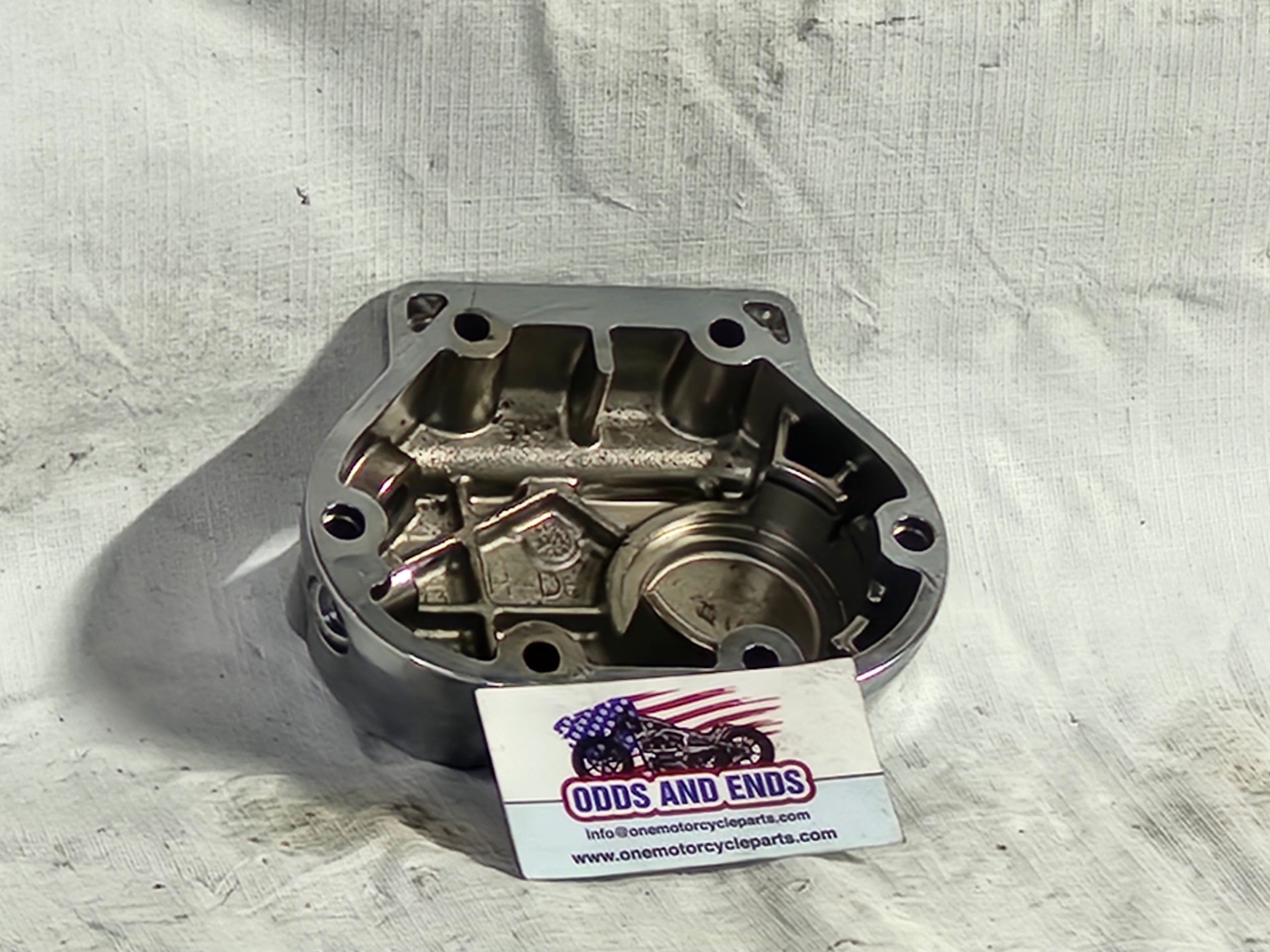 Harley 1999-2006 Twin Cam 5-speed OEM Chrome Transmission Side Cover