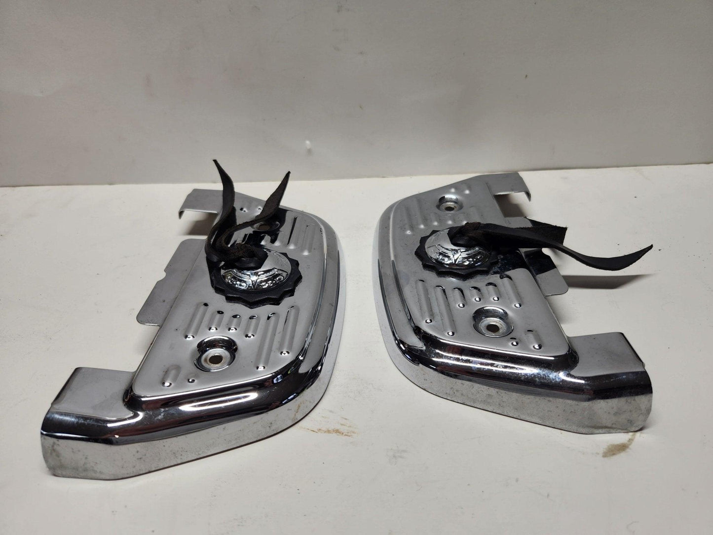 Floorboards Chrome Softail Harley Davidson - Premium Controls from ODDS_ENDS Cycles - Just $40.00! Shop now at onemotorcycleparts.com