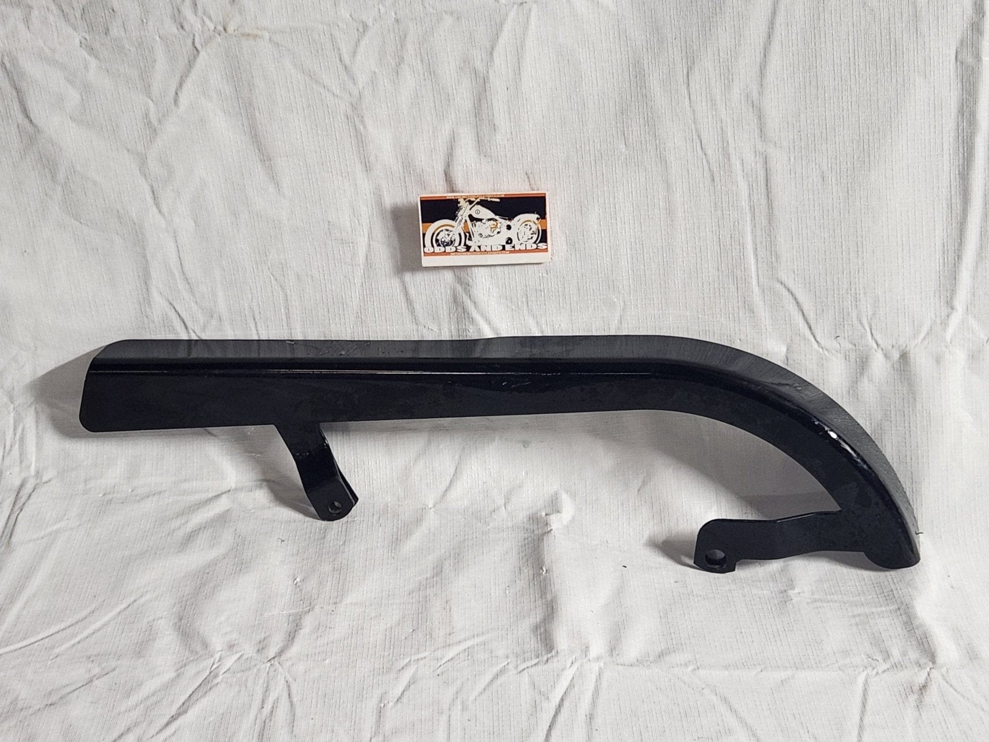 Harley Black Chrome Rear Chain Guard - onemotorcycleparts.com