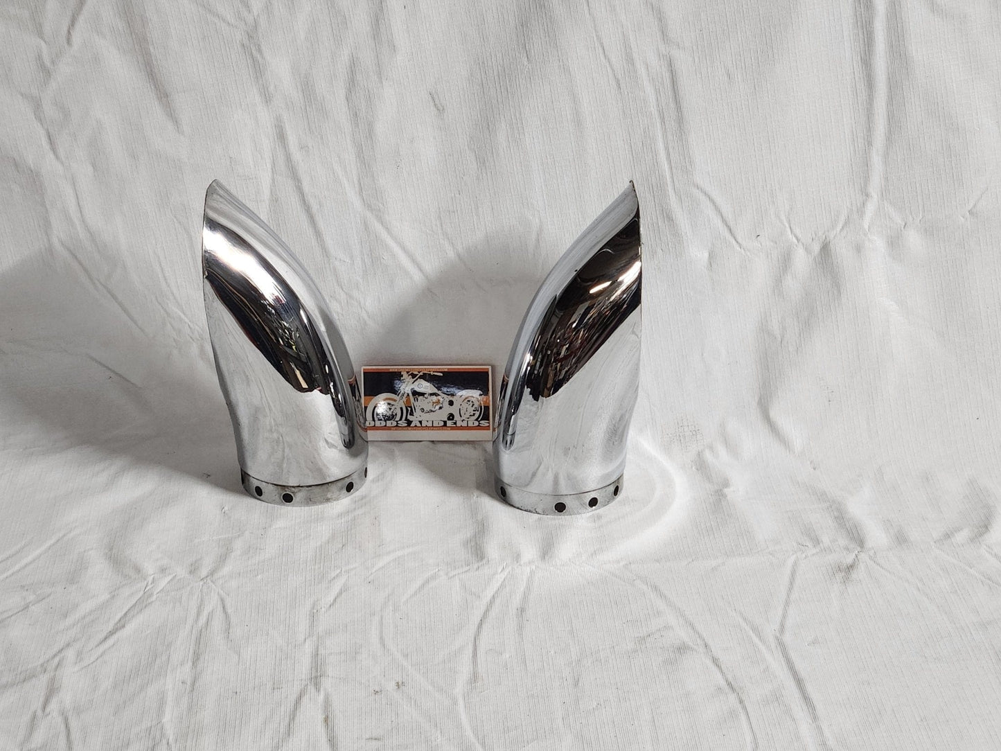 Harley Chrome Exhaust Tips - onemotorcycleparts.com