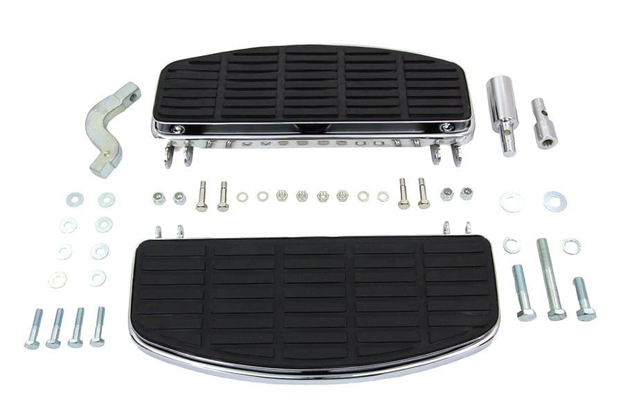 Harley FL Shovelhead Floorboards D Shaped - onemotorcycleparts.com