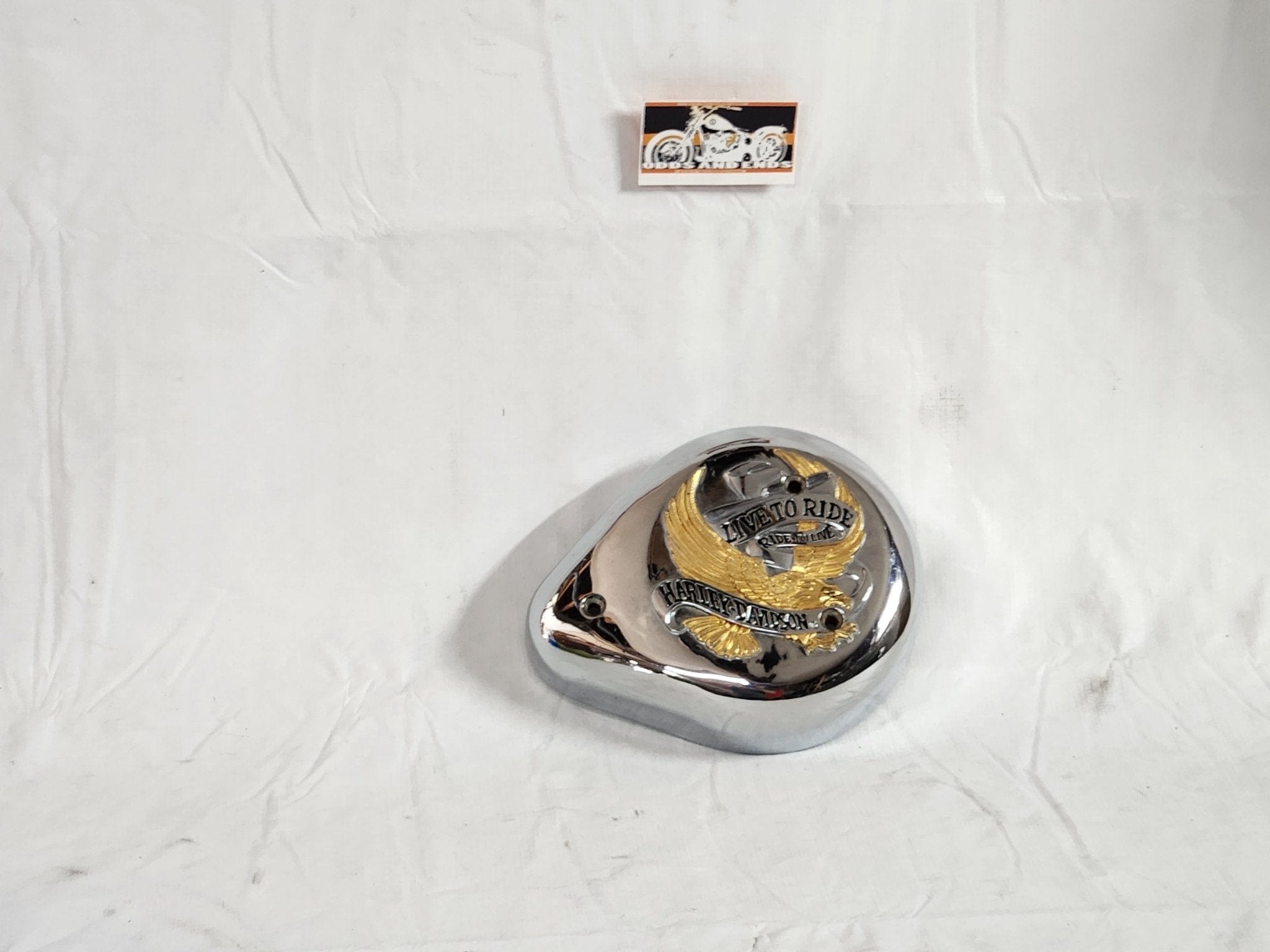 Harley Live to Ride Tear Drop Air Cleaner - onemotorcycleparts.com