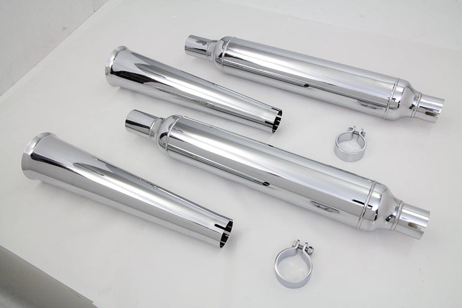 Harley Shovelhead Exhausts Muffler Set - onemotorcycleparts.com