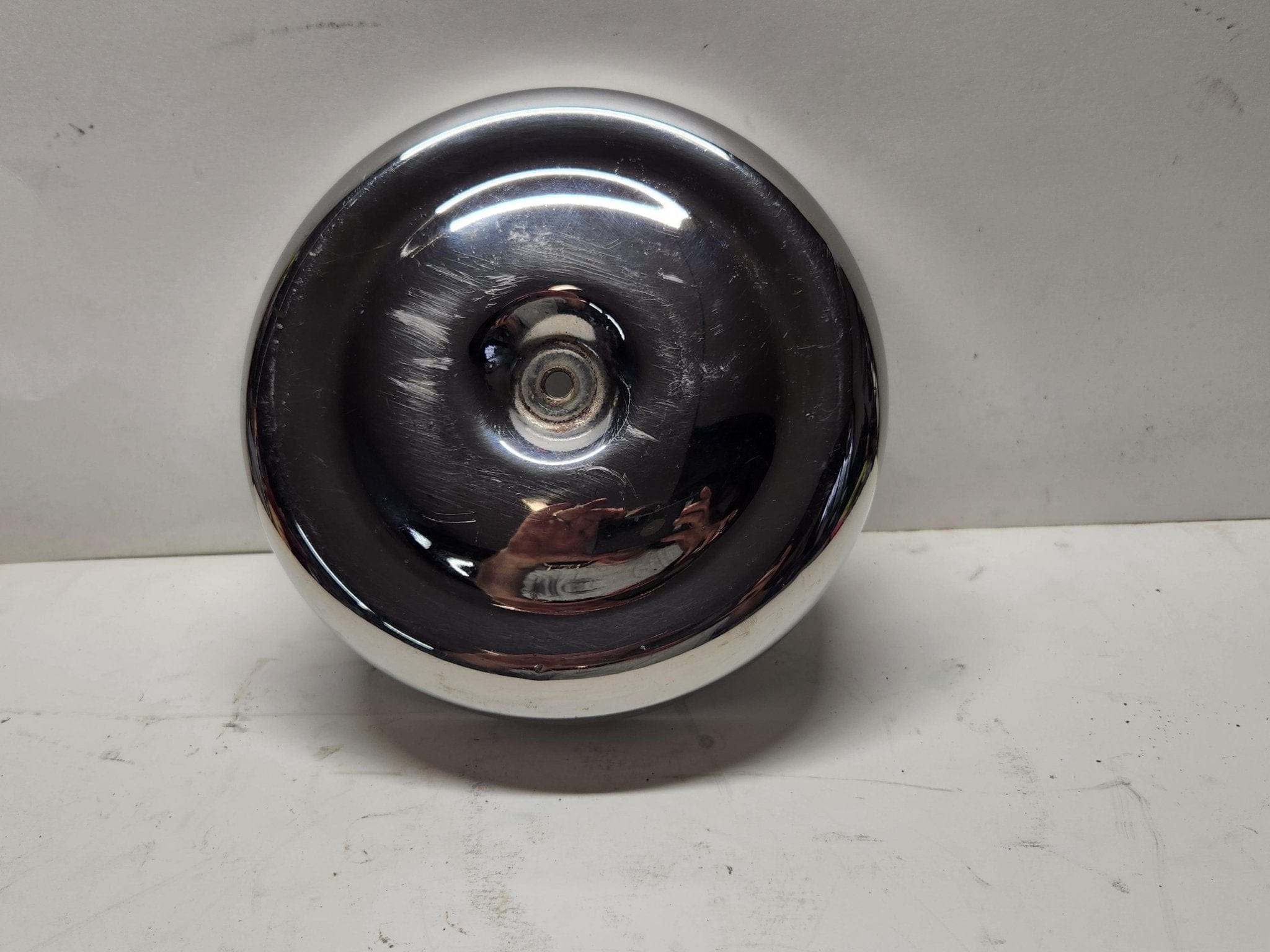 Harley Shovelhead, Ironhead, Chrome Carburetor Cover - onemotorcycleparts.com