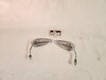 Harley Softail Chrome Teardrop Rear View Mirror - onemotorcycleparts.com