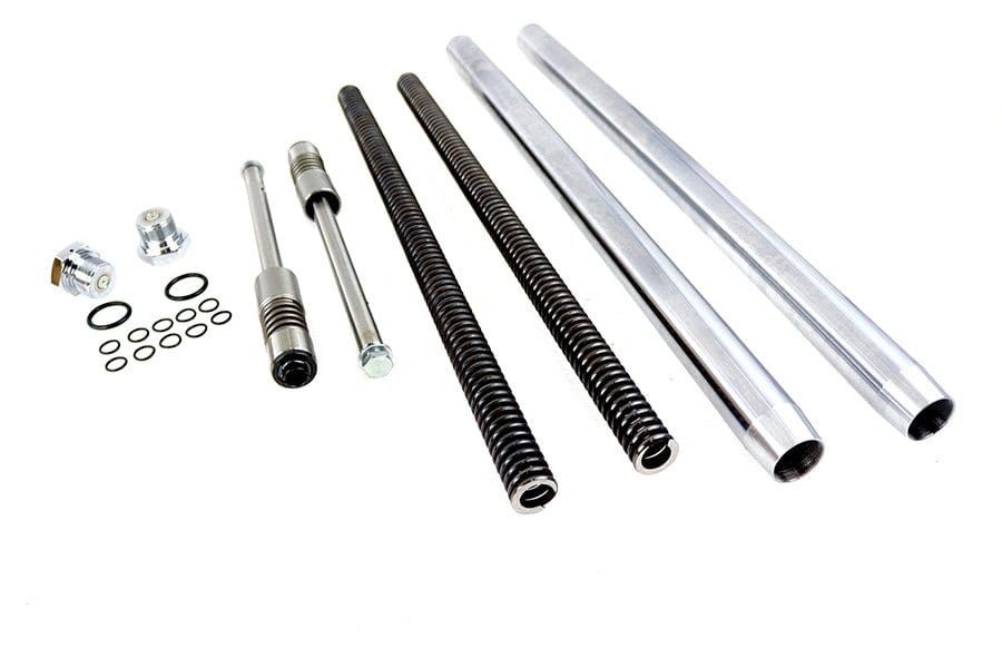 Ironhead Sportster Solid Chrome Fork Tubes - onemotorcycleparts.com